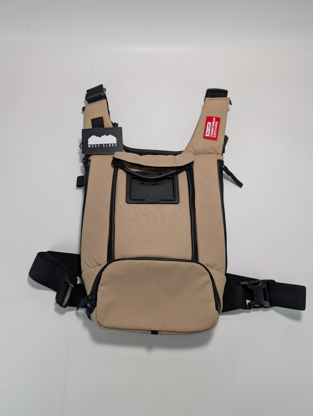 Westslope PRO-180X Chest Pack Adventure Vest - Tan - NWT